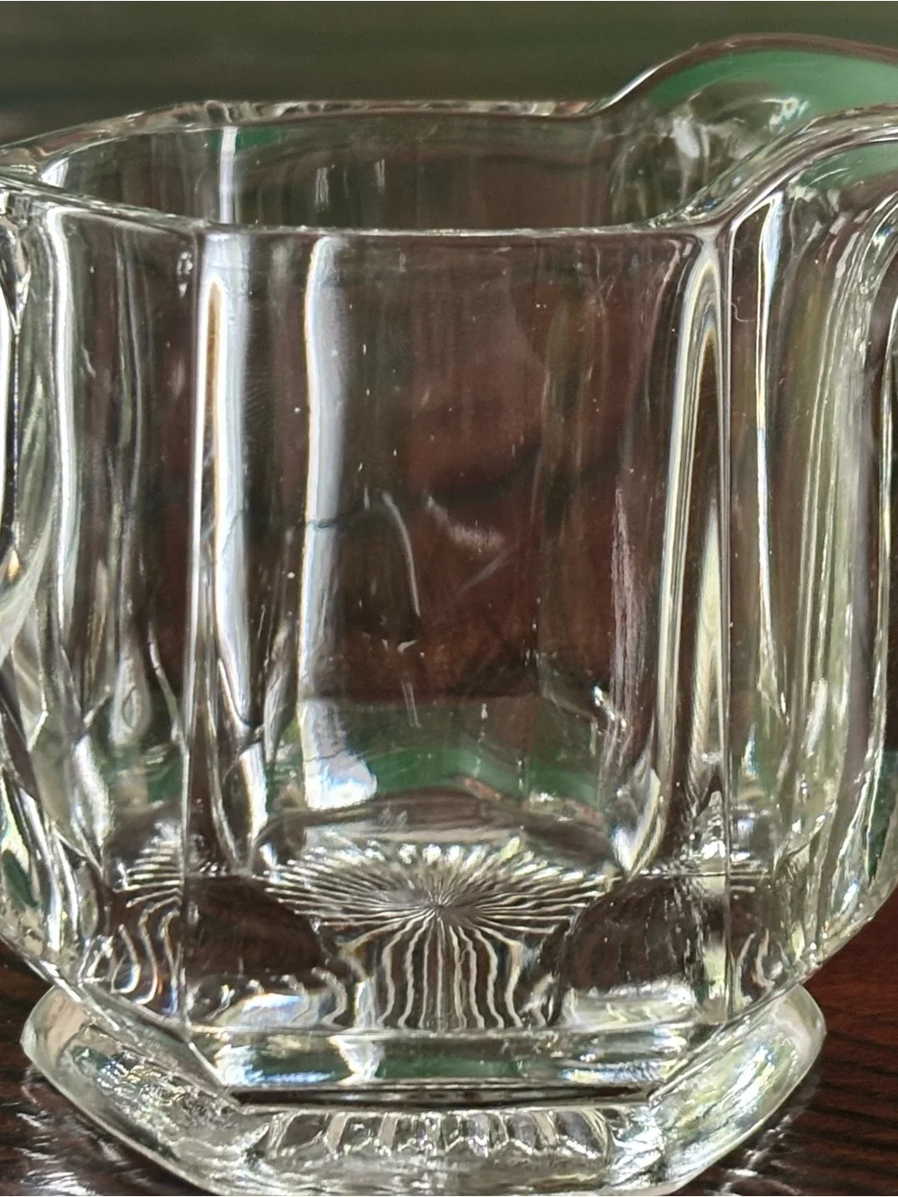 Clear Glass Creamer Pitcher - Set of 2